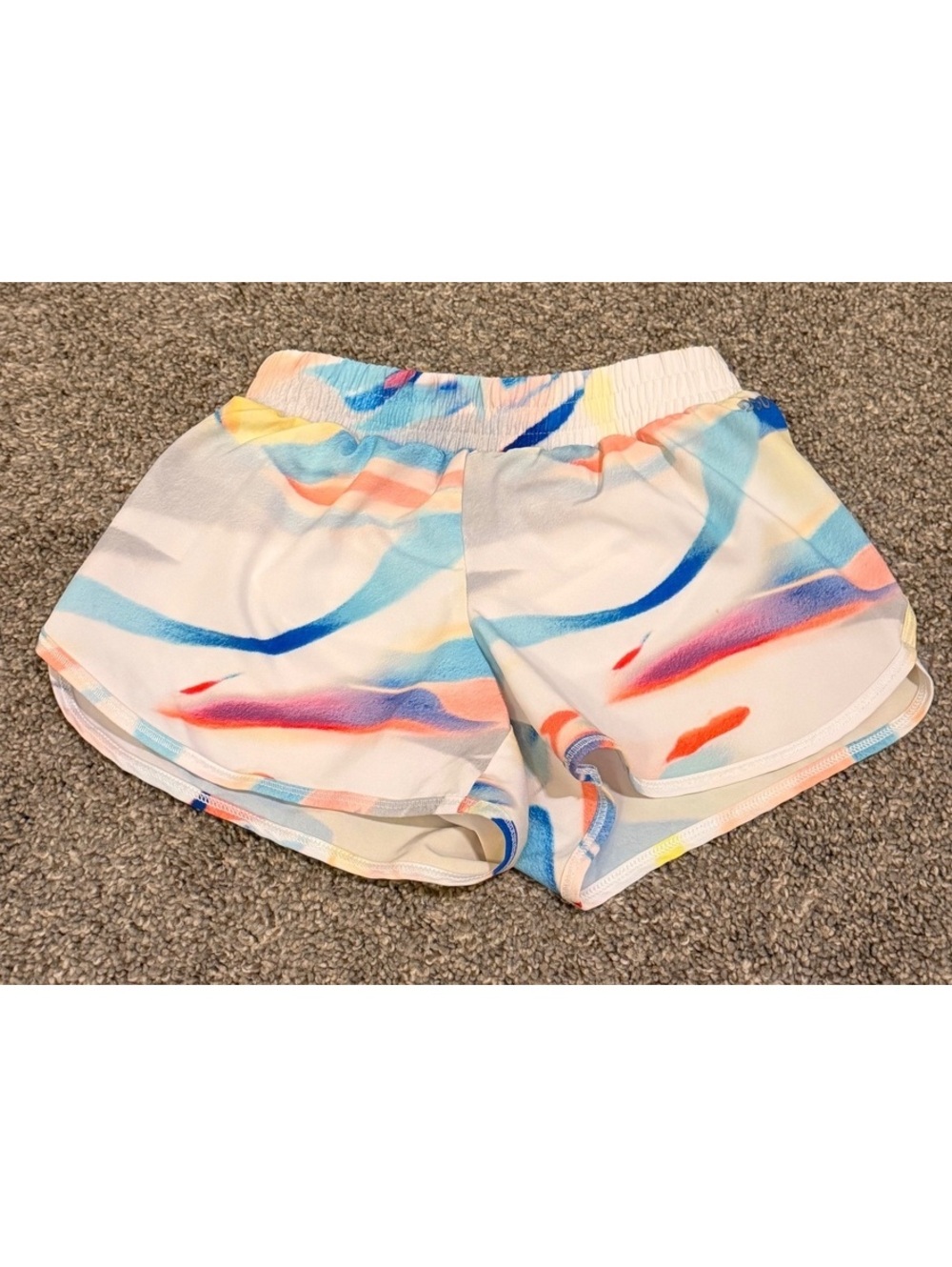 DSG Girls’ Abstract Print Running Shorts XS 6–7